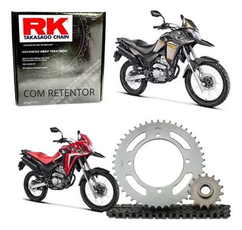 Kit Relação Transmissão Retentor Rk Xre 300 2009 A 2023 Frete grátis