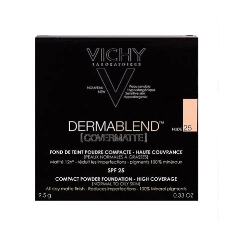 Dermablend Covermatte Fond De Teint Poudre Compacte Vichy Matifie Et