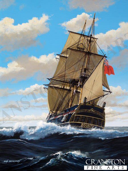 Hms Bounty By Ivan Berryman