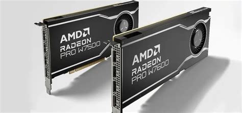 Amd Anuncia Las Radeon Pro W Y W Geektopia