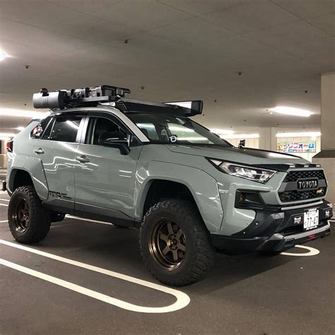 Lifted Toyota Rav4 With Wide Body Fenders In 2023 Toyota Rav4 Rav4