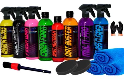 Shampoo Cera Kit Mas Completo Para Detallado Automotriz