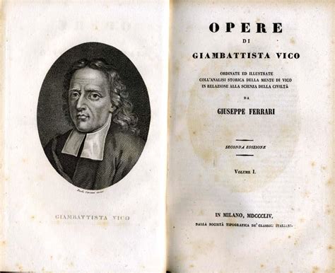 Opere Giambattista Vico Libro Usato Soc Tip Dè Classici