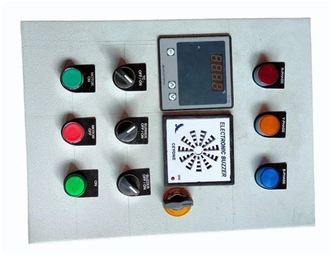 Single Phase 220240 V 1hp Dol Starter Control Panel Mild Steel At Rs