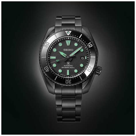 Seiko Prospex Black Series Night Vision Sumo Diver Edici N Limitada