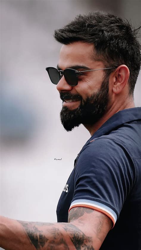 Best Virat Kohli Beard Look Cricketer Indian Hd Phone Wallpaper