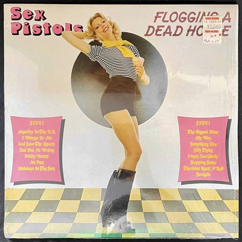 Yahoo オークション UK盤 LP SEX PISTOLS FLOGGING A DEAD HORDE V21