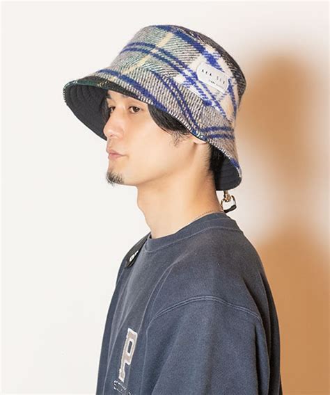 Aka Six Check Bucket Hatonesize Khaki ハット｜帽子通販｜ca4la（カシラ）公式オンラインショップ