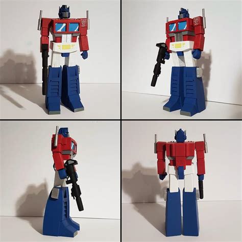 Heavy Scratch 3d Printed G1 Optimus Prime Tfw2005 The 2005 Boards