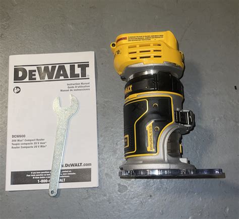 Dewalt 20v Max Xr Brushless Cordless Compact Router Dcw600b New 885911597173 Ebay