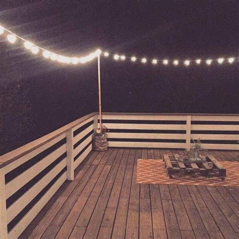 48 The Best Outdoor Deck Lighting Ideas Trendehouse Deck Railing