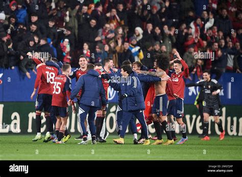 Durante La Partita Della Copa Del Rey Il Quarto Finale Tra Ca Osasuna