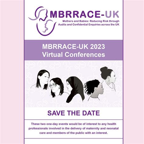 Mbrrace Uk On Twitter Save The Date Virtual Conference Presenting