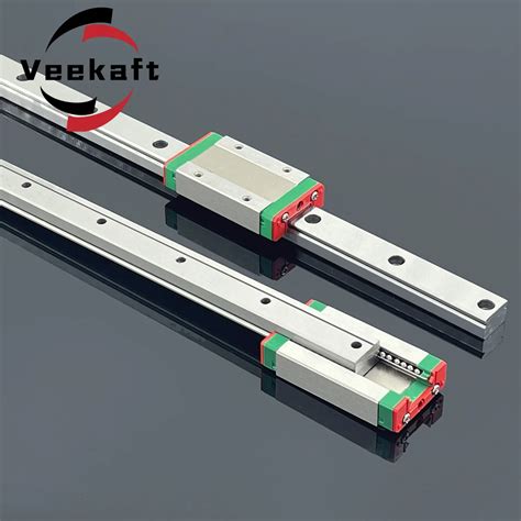 MGN9 Miniature Linear Rail Guide MGN9C L100 800 Mm MGN9 Linear Block