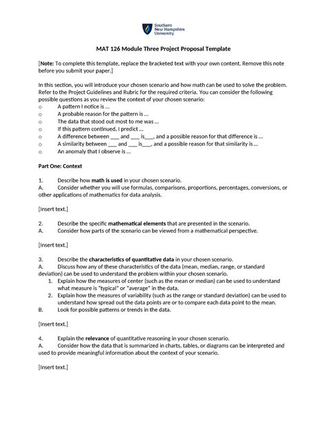 Mat Module Three Project Proposal Template Mat Module Three