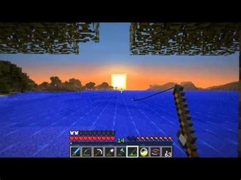 Lets Play Minecraft Part 96 Angeln Bei Mondschein YouTube