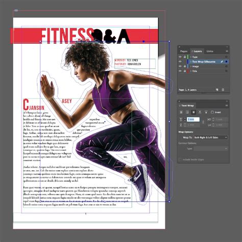 3 Quick Ways To Use The Text Wrap Panel In Indesign