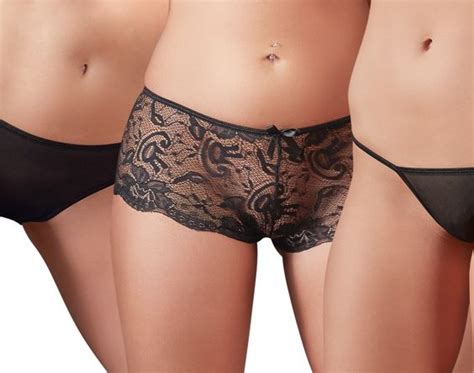 3 SEXY SLIPJES SET COTTELLI LINGERIE Cocolamar Be