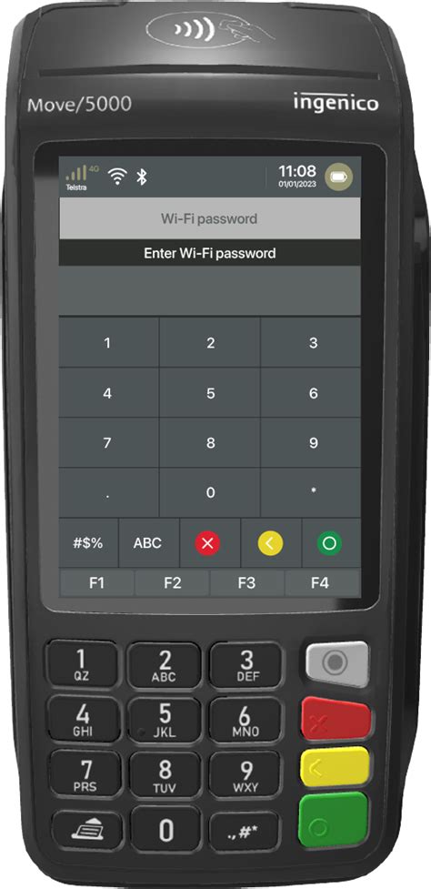 How to connect a Standalone Ingenico Move5000 to the Wi-Fi – VostroPay