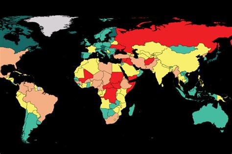 Worlds Most Dangerous Countries For 2023 Revealed