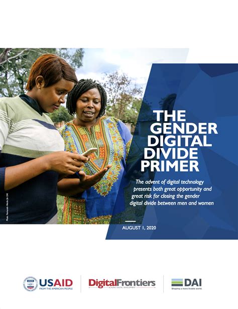 Usaid Gender Digital Divide Primer Usaid Digital Development Site