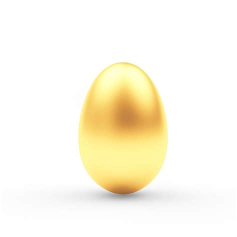 Premium Photo | Golden easter egg