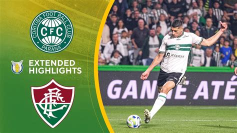 Coritiba vs Fluminense Extended Highlights Brasilerao Série A CBS