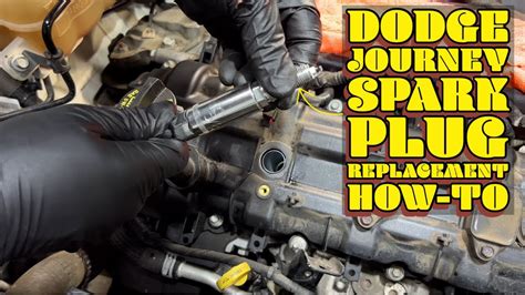 Dodge Journey 3 6l Spark Plugs Replacement How To Youtube