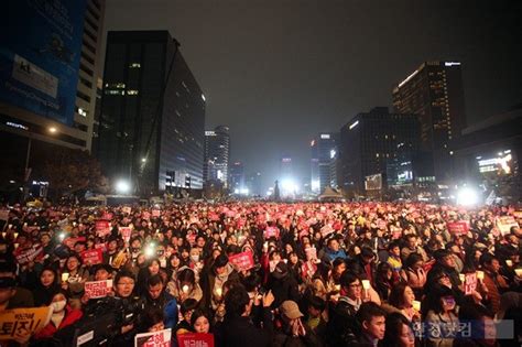 내일 5차 주말 촛불집회 200만 집결하나정국 최대 분수령 한국경제