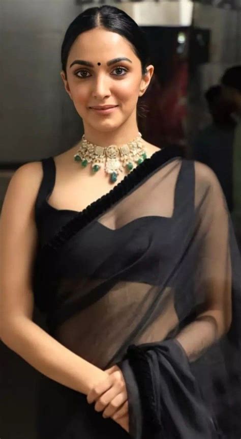 Pin By Bizl On Transparent Sarees Kiara Advani Hot Indian Beauty