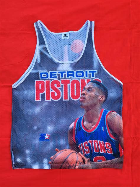 90s Hot Starter Dennis Rodman Detroit Pistons Fanimation All Over Print ...