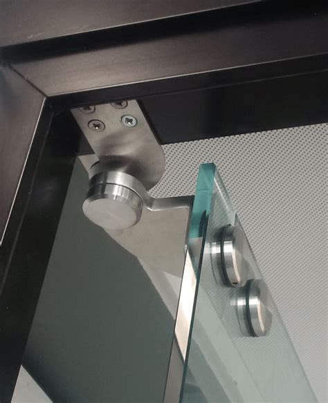 Offset Pivot Hinge For Glass Door Top Right Stainless Qic Direct