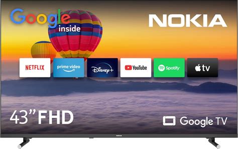 Nokia Pollici Cm Google Tv Fhd Wlan Triple Tuner Dvb C S T