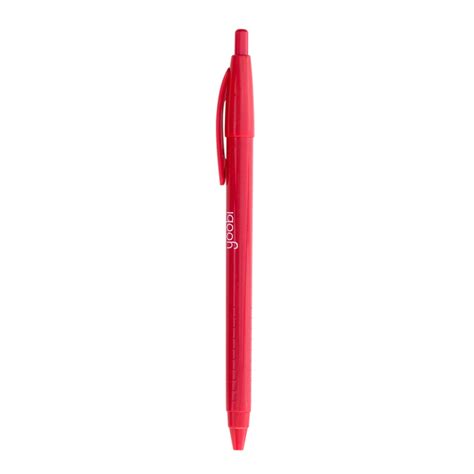 Ballpoint Retractable Triangle Pen Red Ink 12pk Red Yoobi Australia