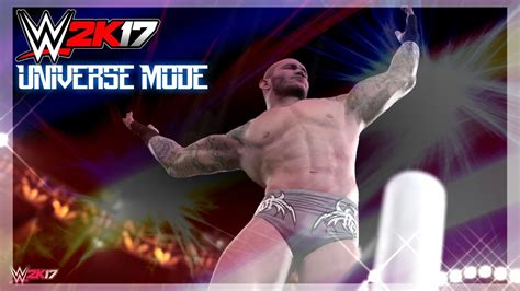 Wwe 2k17 Universe Mode Wrestlemania Ppv Youtube