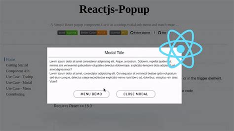 How To Create A Popup Modal In React