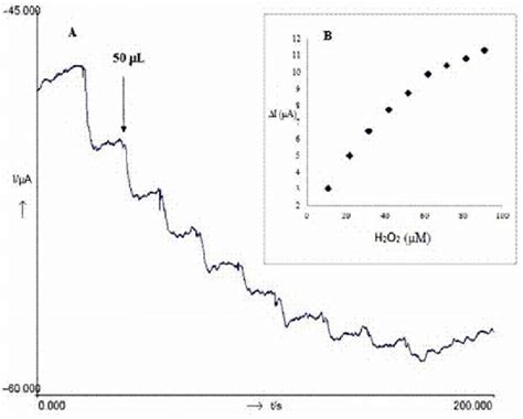 Typical Amperometric Response Of Fabricated Biosensor To Successive