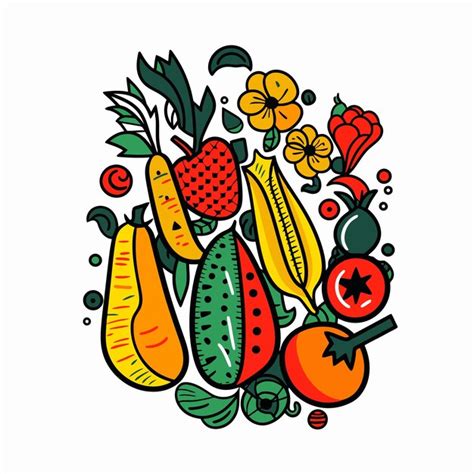 Premium Vector Vegetable Illustration