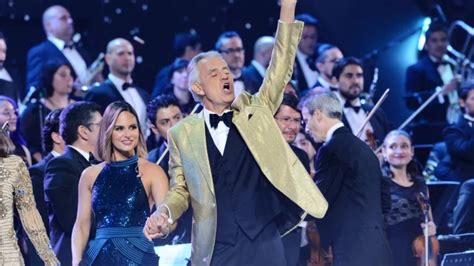 Festival de Viña 2024 El tremendo logro de Andrea Bocelli durante su