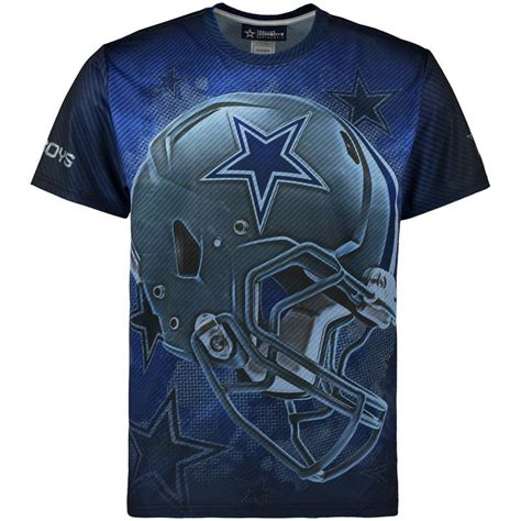 Dallas Cowboys Granger Sublimated T Shirt Navy Dallas Cowboys