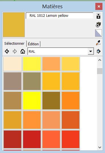 Installer Les Couleurs RAL Et Pantone Dans Votre SketchUp