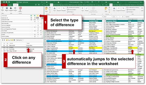 How To Compare Two Excel Files Synkronizer Excel Compare Tool