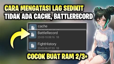 Cara Mengurangi Sedikit Lag Dan Patah Patah Mobile Legends Dengan Ram