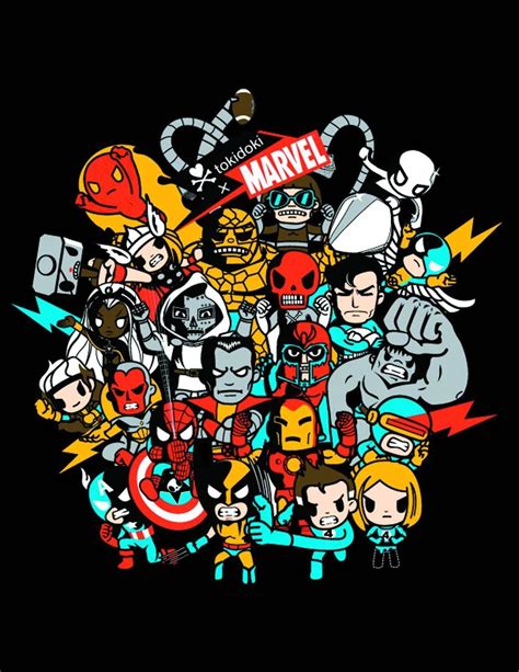 Tokidoki Marvel Wallpapers - Top Free Tokidoki Marvel Backgrounds ...