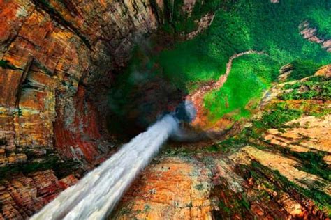 Cascada El Salto Del Angel En Vnezuela Un Salto Unico El Souvenir