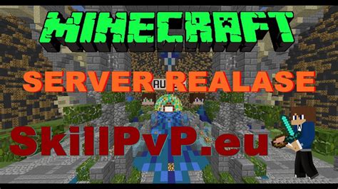 Minecraft Kitpvp Server Release Skillpvpeu Join New Youtube