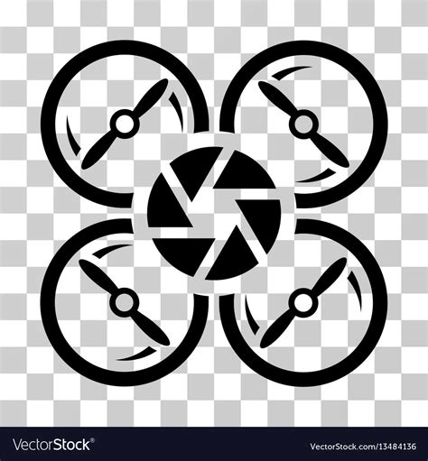 Shutter Drone Icon Royalty Free Vector Image Vectorstock