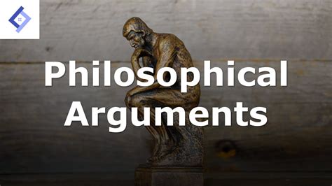 Philosophical Arguments Introduction To Philosophy Youtube