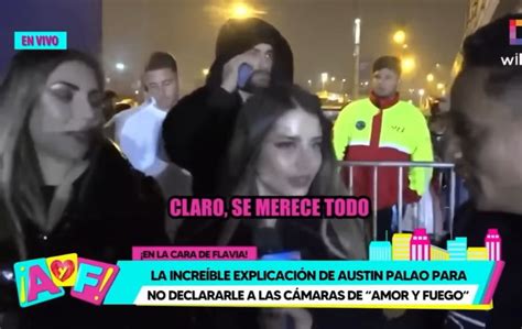 Flavia Laos sobre fiesta sorpresa de Austin Palao También puse de mi