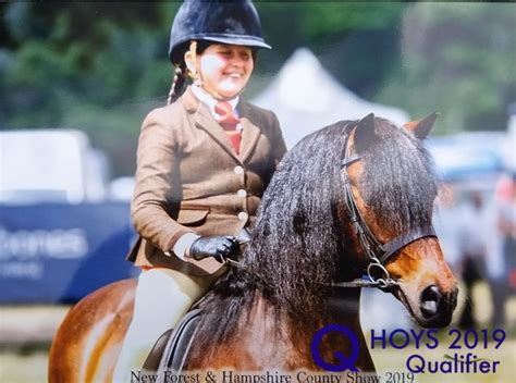 Maisie Chester And Pumphill Fandango Qualified At New Forest For The